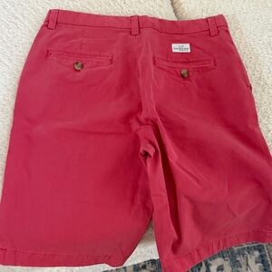 Vineyard Vines Red Flat Front Men's Shorts